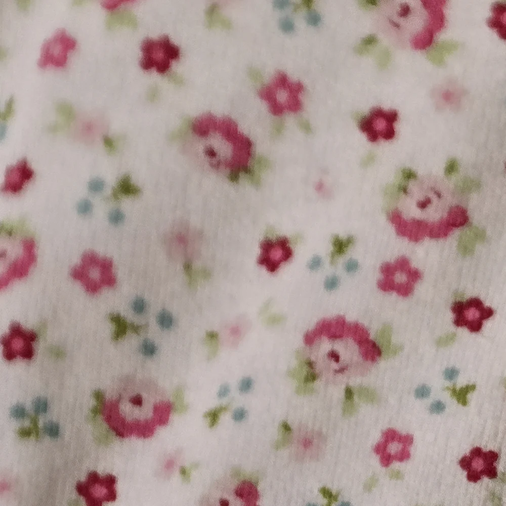 NWT PREEMIE Carters Baby Girls White & Pink Heart Floral Footie 100% COTTON (Q2)